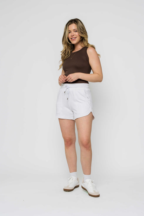 Deena-Luxe Fleece Short